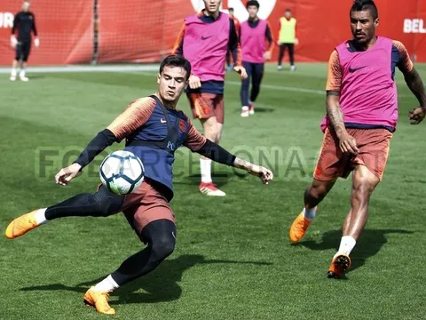 Messi vắng mặt ở buổi tập của Barca sau khi hạ sát Chelsea