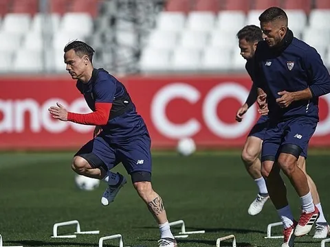 Miệt mài tập luyện, Sevilla quyết tạo địa chấn trước Man Utd