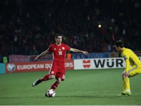 Mkhitaryan tỏa sáng giúp Armenia đánh bại Kazakhstan