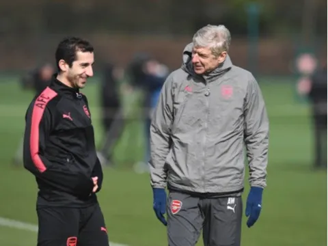 Mkhitaryan vui ra mặt khi nhận được sự quan tâm của Arsene Wenger