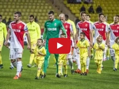 Monaco 4-0 Nantes (vòng 28 Ligue 1)
