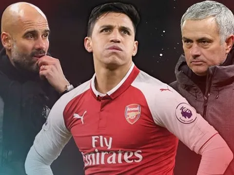 Sanchez và 10 cầu thủ là học trò của cả Mourinho, Guardiola