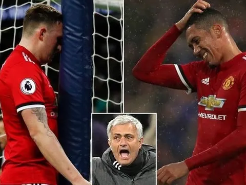Mourinho ra tay trừng phạt Jones & Smalling