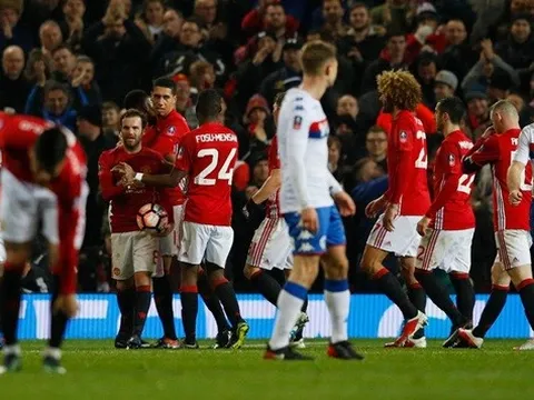 MU lọt vào vòng 1/8 FA Cup, Mourinho chỉ trích lịch thi đấu