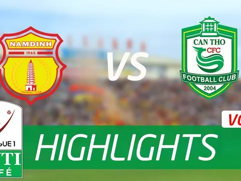 Nam Định 0-0 XSKT Cần Thơ (Vòng 1 V-League 2018)