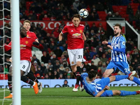 Nemanja Matic chơi tuyệt hay vs Brighton