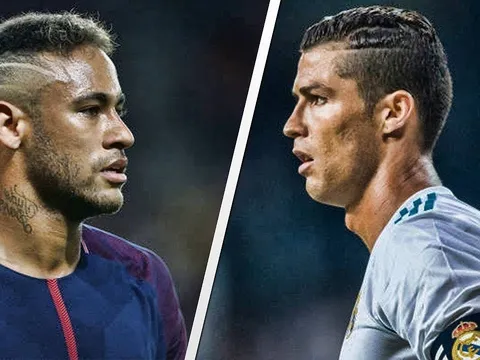 Neymar đá cặp Ronaldo ở đội hình kết hợp Real và PSG