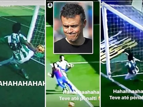 Neymar mỉa mai trọng tài sau trận hòa trước Real Betis