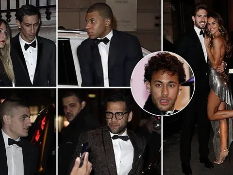 Neymar như hoàng tử giữa lòng Paris trong ngày sinh thần