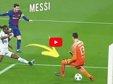 Nghệ thuật 'xâu kim' của Lionel Messi