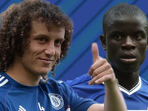 N'Golo Kante và David Luiz - Bức tường thép của Chelsea