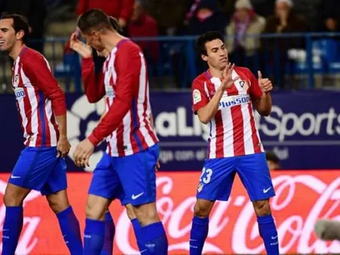 Người hùng Gaitan giúp Atletico Madrid chen chân vào top 4