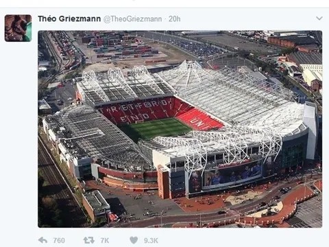 Nhà Griezmann phát cuồng vì Man Utd