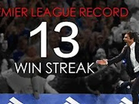 Nhìn lại chuỗi 13 trận toàn thắng của Chelsea
