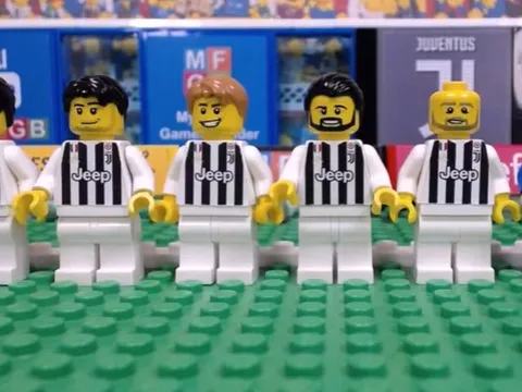 Nhìn lại trận đấu giữa Juventus và Tottenham theo phong cách Lego