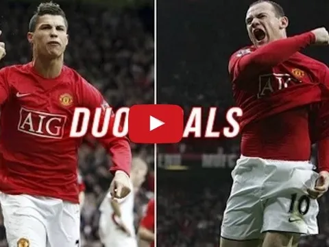 Những bàn thắng của Cristiano Ronaldo và Wayne Rooney từ 2005-09