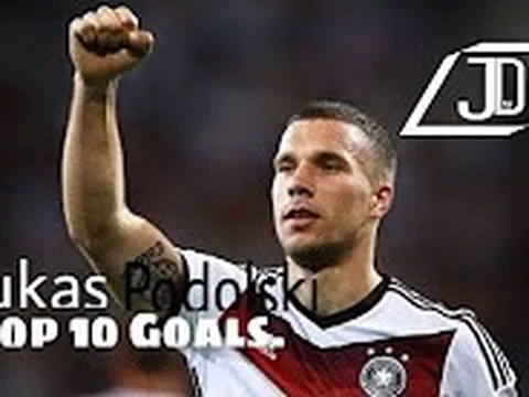 Những bàn thắng để đời của 'Hoàng tử' Lukas Podolski