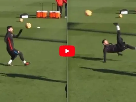 Những bàn thắng tuyệt đẹp của Lionel Messi trên sân tập