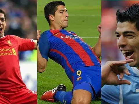 Những cột mốc khó quên trong sự nghiệp của Luis Suarez