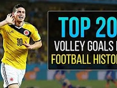 Những cú bắt Volley siêu chuẩn trên sân cỏ