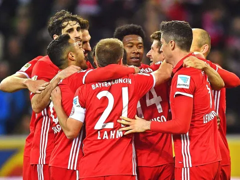 Những điểm nhấn sau vòng 25 Bundesliga: Nước Đức quy phục dưới chân nhà vua