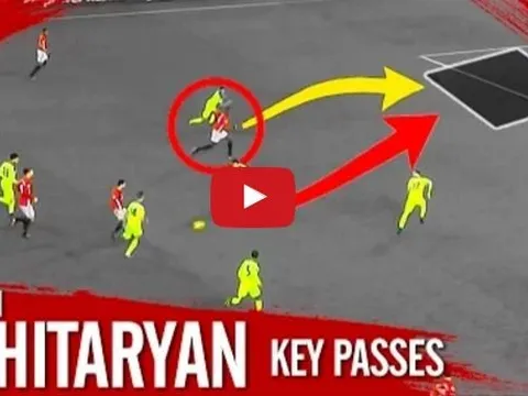 Những đường chuyền cực đỉnh của Henrikh Mkhitaryan từ đầu mùa