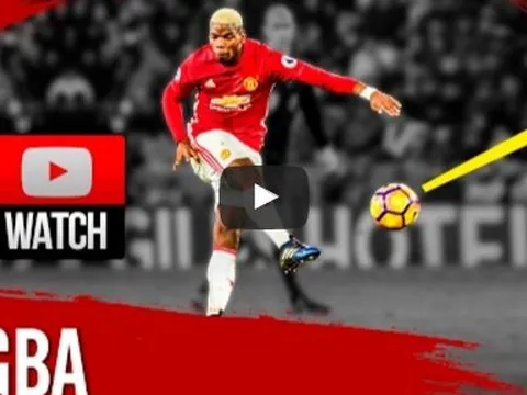 Những đường chuyền dài và kiến tạo đỉnh cao của Paul Pogba ở Man United