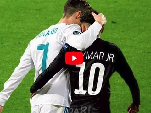 Những khoảnh khắc đáng trân trọng của Cristiano Ronaldo và Neymar