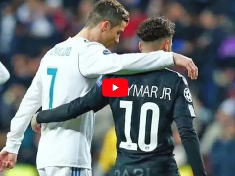 Những khoảnh khắc đáng trân trọng của Ronaldo và Neymar
