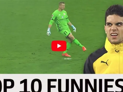 Những khoảnh khắc hài hước nhất Bundesliga từ đầu mùa