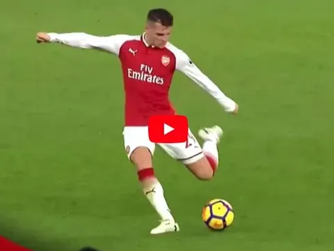 Những lần 'bắn xa' tuyệt đẹp của Granit Xhaka