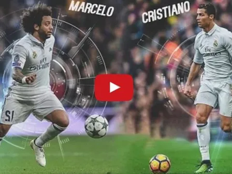 Những pha biểu diễn kĩ thuật cực ảo của Real Madrid mùa 2016/17
