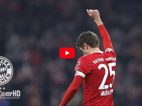 Những pha xử lý đã trở thành thương hiệu của Thomas Muller