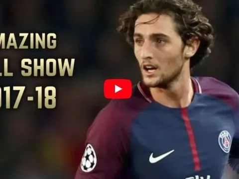 Những pha xử lý rất hay của Adrien Rabiot mùa 2017/18