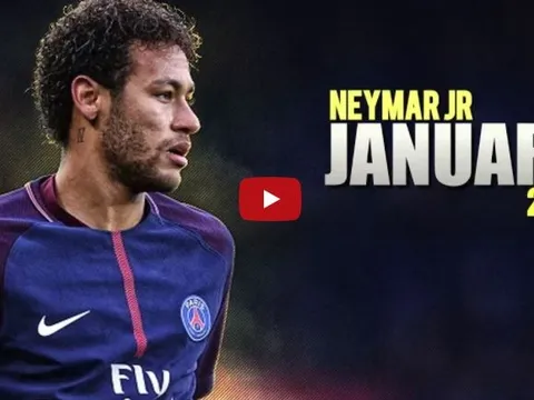Những pha xử lý rất hay của Neymar trong tháng 1/2018
