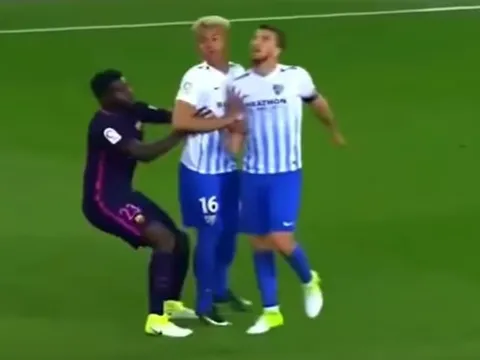 Những tình huống đầy 'mỏng manh' của Samuel Umtiti trên sân