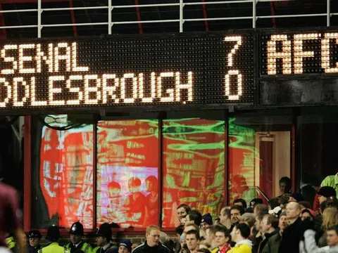 Những trận thắng đậm đà của Arsenal dưới thời Wenger