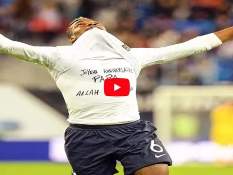 Paul Pogba chơi cực hay trước Nga