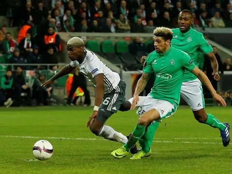 Paul Pogba thể hiện ra sao trước Saint-Etienne?