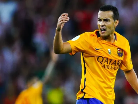 Pedro khi còn là cầu thủ trẻ