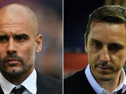 Pep Guardiola tấn công Gary Neville: Làm HLV không dễ....