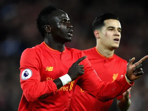 Pha lập công của Sadio Mane vào lưới Arsenal