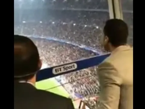 Phản ứng của Ferdinand trước bàn thắng của Messi vào lưới Chelsea