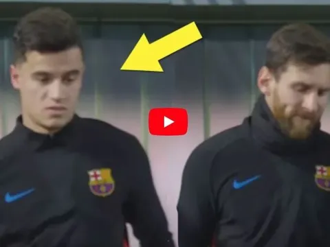 Philippe Coutinho lần đầu chơi 'bóng ma' cùng Barcelona