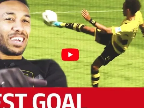 Pierre-Emerick Aubameyang chọn ra bàn thắng đẹp của mình ở Bundesliga