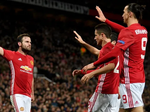 Pogba chấn thương, Man United nhọc nhằn đi tiếp vào vòng tứ kết Europa League