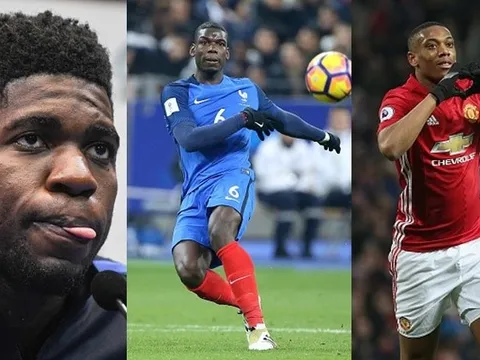 Pogba lĩnh xướng đội hình sao trẻ sáng giá của tuyển Pháp