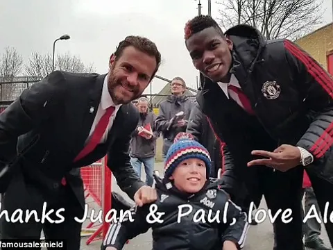 Pogba & Mata khiến CĐV đặc biệt của M.U sướng rơn