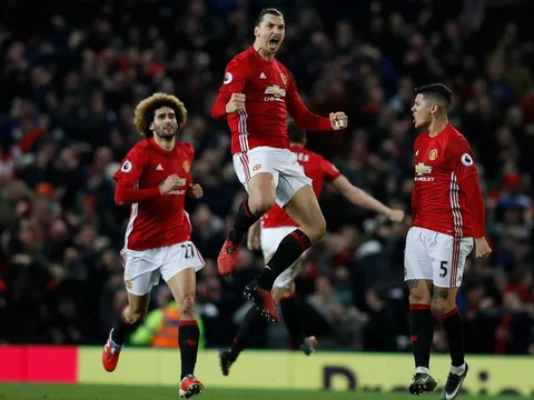 Pogba sai lầm, Ibrahimovic nổ súng, Man Utd đứt mạch toàn thắng tại Old Trafford
