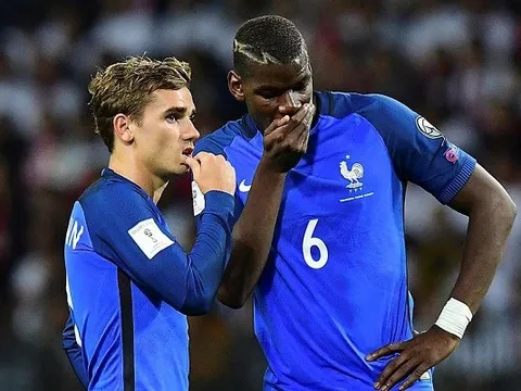 Pogba tiết lộ Griezmann từng chán ghét Atletico Madrid